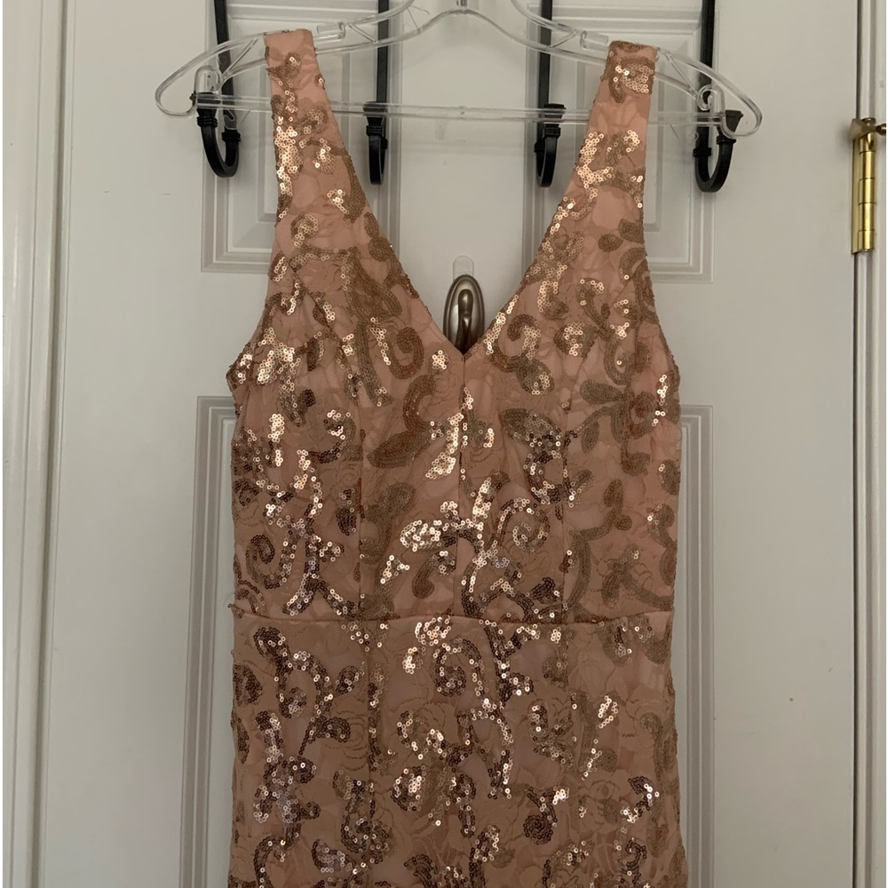 Pink sparkle dress
